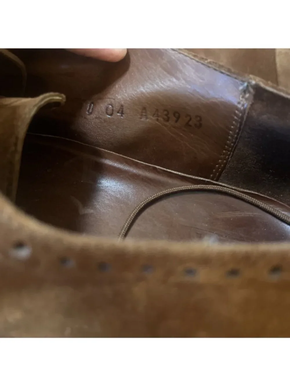 Alan Payne Wembley Ike Behar Brown Leather Lace Up Mens Shoe Sz 11.5 Split Toe